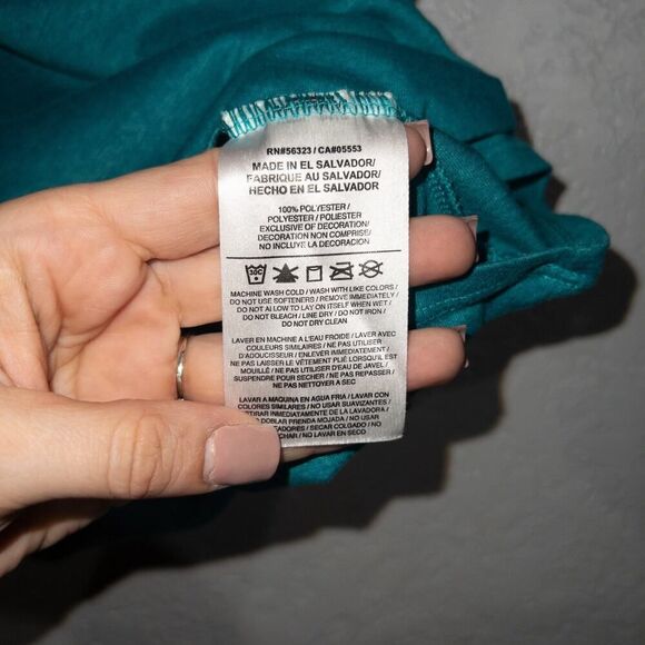 Nike‎ Green Dri-Fit Athletic Cut T-Shirt Size Small - Picture 3 of 4